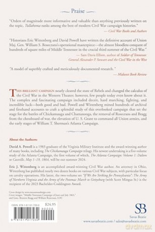 Tullahoma: The Forgotten Campaign that Changed the Course of the Civil War, June 23-July 4, 1863 - David A Foy [KSIĄŻKA]