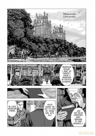 H.P. Lovecraft's The Shadow Out of Time (Manga) (H.P. Lovecraft Manga) - Zack Davisson [KOMIKS]
