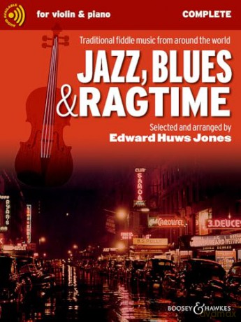 Jazz, Blues and Ragtime: Traditional Fiddle Music from Around the World (Fiddler Collection) [KSIĄŻKA]