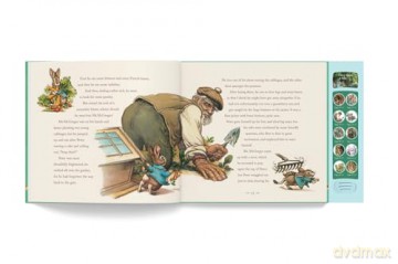The Classic Tale of Peter Rabbit: A Press and Play Storybook (Charles Santore Children's Classics) - Beatrix Potter [KSIĄŻKA]