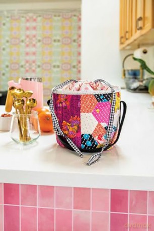 Patchwork Sashiko: Transform Your Scraps | 14 Slow-Stitched Projects - Dina Li Fitzgerald [KSIĄŻKA]