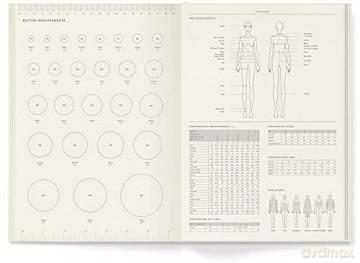 Fashionary Womenswear Sketchbook A4 - Fashionary [KSIĄŻKA]