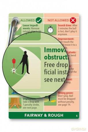 Golf Rules TO GO: A set of waterproof tags for your golf bag - Yves C Ton-That [KSIĄŻKA]