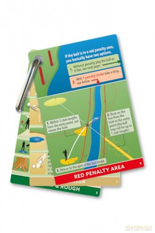 Golf Rules TO GO: A set of waterproof tags for your golf bag - Yves C Ton-That [KSIĄŻKA]