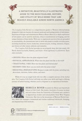 The Complete Folk Herbal: An Illustrated Guide to Natural Remedies and Everyday Healing - Rebecca Beyer [KSIĄŻKA]