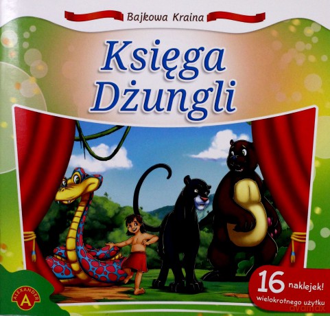 Bajkowa Kraina - Księga Dżungli [KSIĄŻKA]