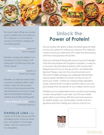 High-Protein Macros Made Easy: 75 Standout Recipes to Help You Build Muscle, Burn Fat and Stay Satiated - Danielle Lima [KSIĄŻKA]