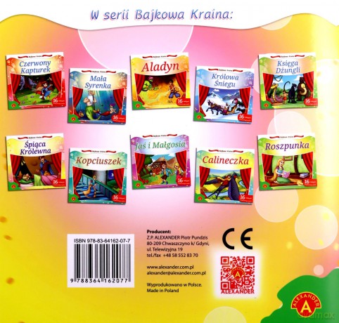 Bajkowa Kraina - Śpiąca Królewna [KSIĄŻKA]