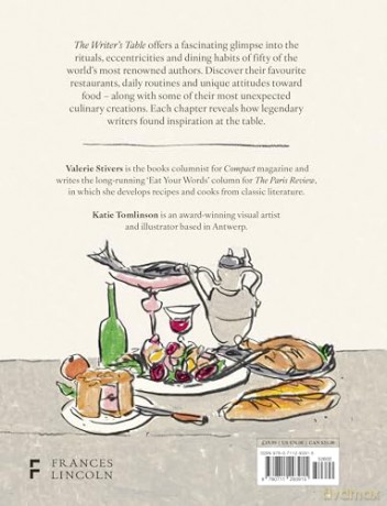 The Writer's Table: Famous authors and their favourite recipes - Valerie Stivers [KSIĄŻKA]
