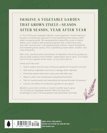 The Continuous Vegetable Garden: Create a Perpetual Food Garden that Sows and Grows Itself - Charlie Nardozzi [KSIĄŻKA]