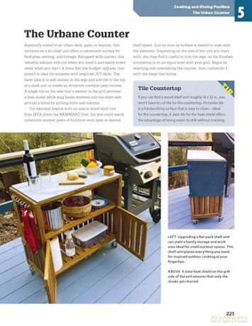Building Outdoor Kitchens for Every Budget, 2nd Edition: DIY Instructions and Over 300 Photos for Attractive and Functional Kitchens No Matter Your Budget - Diane Slavik [KSIĄŻKA]