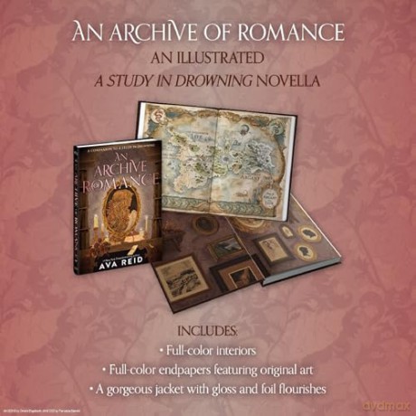 An Archive of Romance: A Study in Drowning Novella - Ava Reid [KSIĄŻKA]