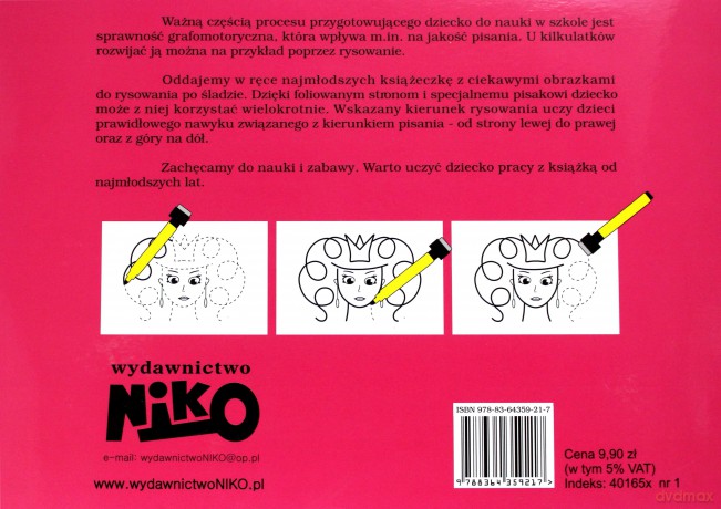 Baw się z kotkami. Rysowanie po śladzie [KSIĄŻKA]