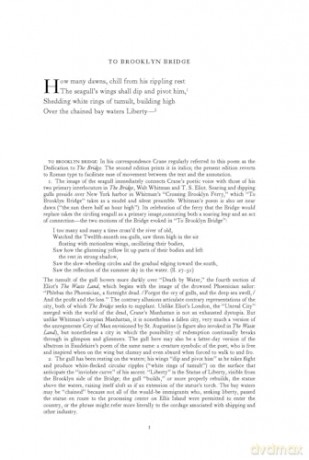 The Bridge: An Annotated Edition - Hart Crane [KSIĄŻKA]