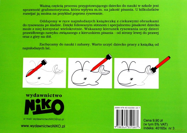 Baw się z wiewiórkami. Rysowanie po śladzie [KSIĄŻKA]