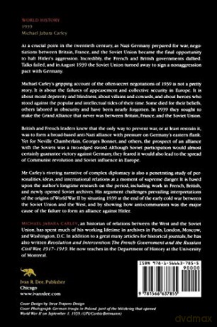 1939: The Alliance That Never Was and the Coming of World War II - Michael Jabara Carley [KSIĄŻKA]