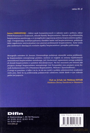 Bezpieczeństwo wewnętrzne [KSIĄŻKA]