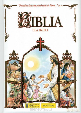 Biblia dla dzieci biała [KSIĄŻKA]