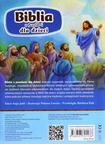 Biblia z puzzlami dla dzieci [KSIĄŻKA]