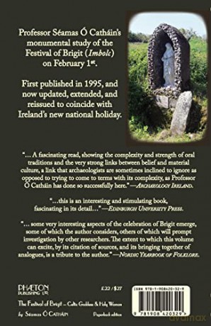 THE FESTIVAL OF BRIGIT: Celtic Goddess and Holy Woman - Seamas OCathain [KSIĄŻKA]