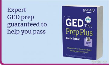 GED Test Prep Plus, Tenth Edition (2026): Includes a Diagnostic Pretest, 2 Full Length Practice Tests, 1000+ Practice Questions, and 60+ Online Videos (Kaplan Test Prep) - Kaplan Test Prep [KSIĄŻKA]