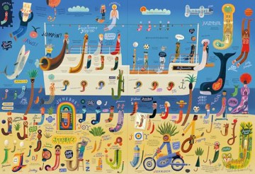 Beauty of Letters: The Most Awesome, Brilliant, and Comprehensive Alphabet Book - Tom Schamp [KSIĄŻKA]