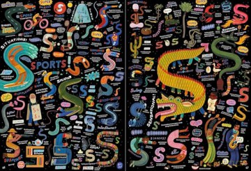 Beauty of Letters: The Most Awesome, Brilliant, and Comprehensive Alphabet Book - Tom Schamp [KSIĄŻKA]