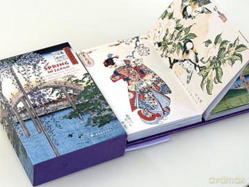 Spring in Japan: Woodblock Prints by Hokusai, Hiroshige and Other Artists - Joycelyn Bouquillard [KSIĄŻKA]