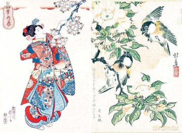 Spring in Japan: Woodblock Prints by Hokusai, Hiroshige and Other Artists - Joycelyn Bouquillard [KSIĄŻKA]
