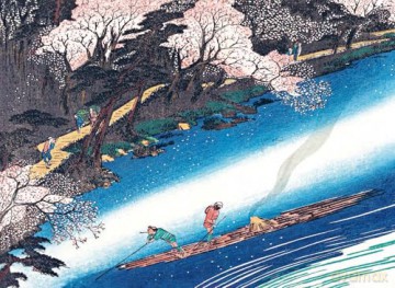 Spring in Japan: Woodblock Prints by Hokusai, Hiroshige and Other Artists - Joycelyn Bouquillard [KSIĄŻKA]