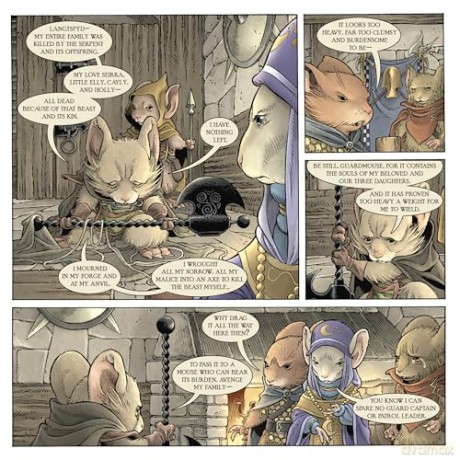 Mouse Guard: Dawn of the Black Axe: 1 - David Petersen [KSIĄŻKA]