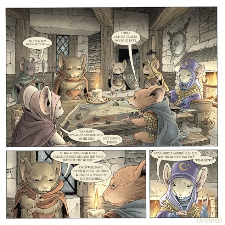 Mouse Guard: Dawn of the Black Axe: 1 - David Petersen [KSIĄŻKA]