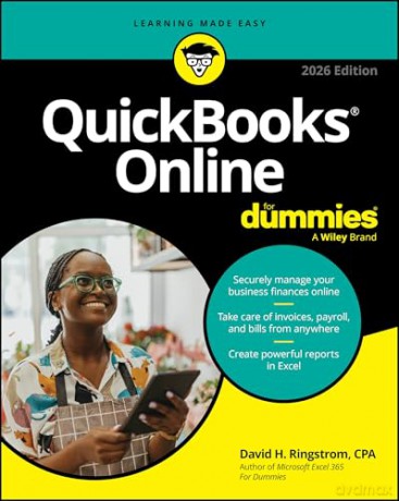 QuickBooks Online For Dummies, 2026 Edition - David H. Ringstrom [KSIĄŻKA]