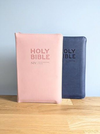 NIV Larger Print Personal Pastel Pink Bible (New International Version) - New International Version [KSIĄŻKA]