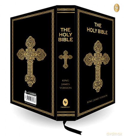 The Holy Bible (Deluxe Hardbound Edition) [KSIĄŻKA]