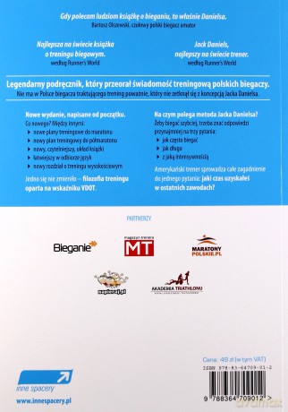 Bieganie metodą Danielsa [KSIĄŻKA]