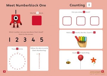Numberblocks Red Level Workbook Set (3 books) (Numberblocks, Alphablocks and Colourblocks Workbooks) Perfect for Early Learning and Fans of the TV Series Ages 3-5+! - Numberblocks [KSIĄŻKA]