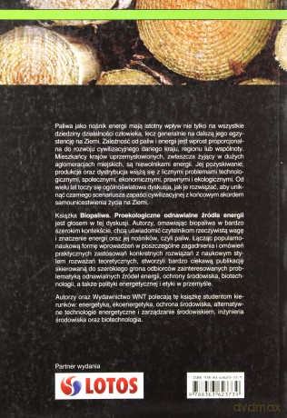 Biopaliwa. Proekologiczne odnawialne źródła energi [KSIĄŻKA]