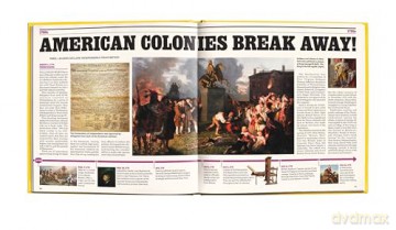 America As It Happened: A moment-by-moment journey through time, from prehistory to the present day - What on Earth! [KSIĄŻKA]