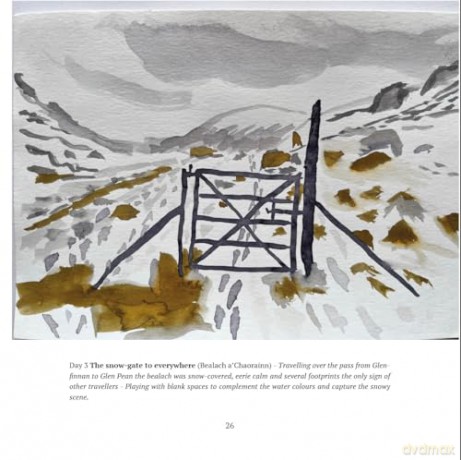 Painting the Trail - Cape Wrath: A slow trek through the Scottish Highlands - Stephen Passmore [KSIĄŻKA]