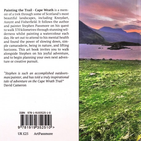 Painting the Trail - Cape Wrath: A slow trek through the Scottish Highlands - Stephen Passmore [KSIĄŻKA]