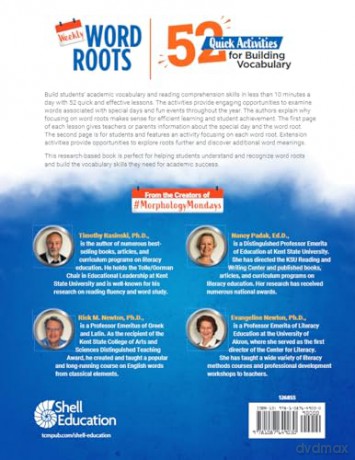 Weekly Word Roots: 52 Quick Activities for Building Vocabulary (Classroom Resource) - Timothy Rasinski [KSIĄŻKA]