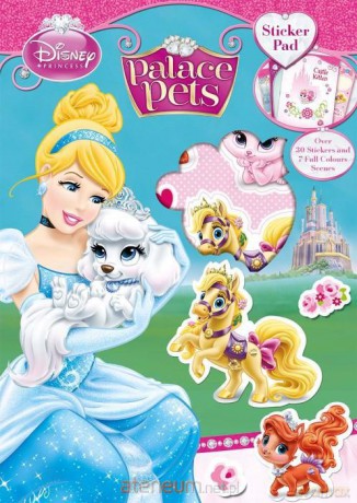 Blok z naklejkami. Palace Pets