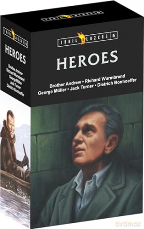Trail Blazer Heroes Box Set 5: Brother Andrew, Richard Wurmbrand, George Müller, Jack Turner, and Dietrich Bonhoeffer (Trail Blazers) - Catherine MacKenzie [KSIĄŻKA]