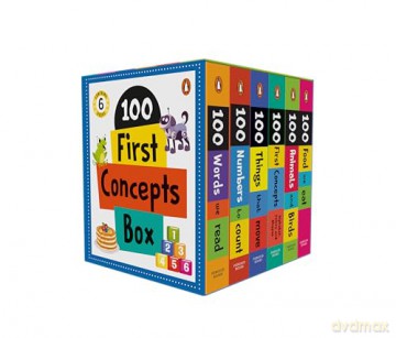 My First 100 Concept Board Book (6 Books Boxset): A Boxset of 6 illustrated Board Books for PreSchool Kids, Toddlers (Penguin Early Learning Series) [KSIĄŻKA]