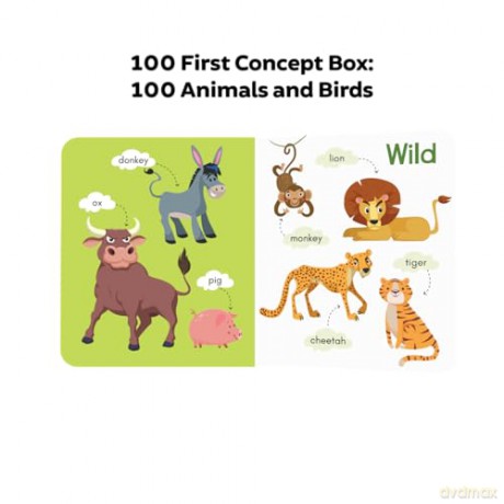 My First 100 Concept Board Book (6 Books Boxset): A Boxset of 6 illustrated Board Books for PreSchool Kids, Toddlers (Penguin Early Learning Series) [KSIĄŻKA]