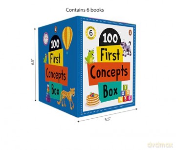 My First 100 Concept Board Book (6 Books Boxset): A Boxset of 6 illustrated Board Books for PreSchool Kids, Toddlers (Penguin Early Learning Series) [KSIĄŻKA]