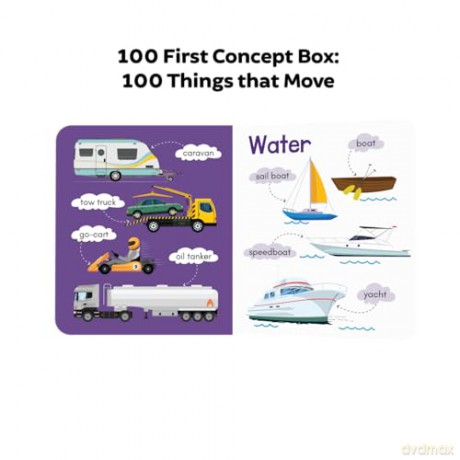 My First 100 Concept Board Book (6 Books Boxset): A Boxset of 6 illustrated Board Books for PreSchool Kids, Toddlers (Penguin Early Learning Series) [KSIĄŻKA]