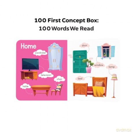 My First 100 Concept Board Book (6 Books Boxset): A Boxset of 6 illustrated Board Books for PreSchool Kids, Toddlers (Penguin Early Learning Series) [KSIĄŻKA]