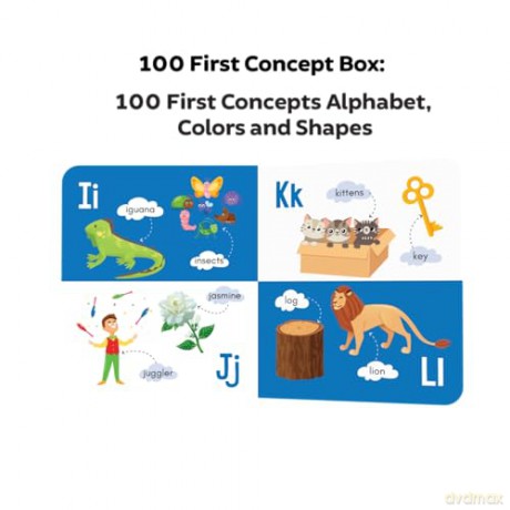 My First 100 Concept Board Book (6 Books Boxset): A Boxset of 6 illustrated Board Books for PreSchool Kids, Toddlers (Penguin Early Learning Series) [KSIĄŻKA]